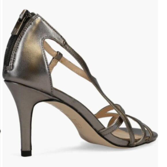 Leather Strappy Sandal (size 6) Ruby Sandal | Pelle Moda | Dress Heel - Picture 2 of 3